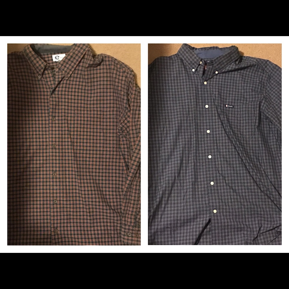 Two Long-sleeve shirts.  2 for $15.